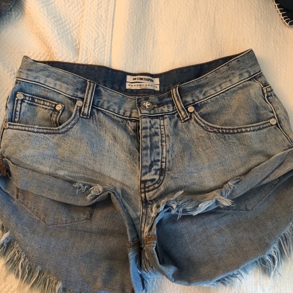 One Teaspoon Pants - One Teapsoon Light Washed Bandits